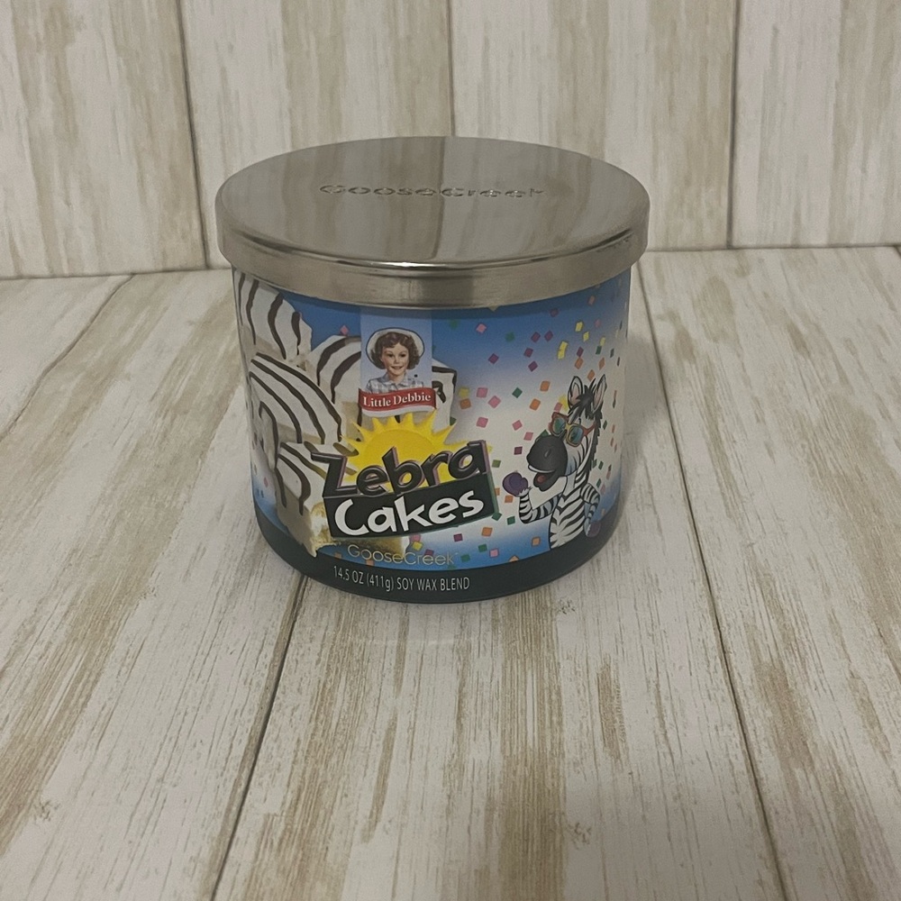 Little Debbie Zebra Cakes Candle